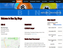 Tablet Screenshot of blueskybingo.org
